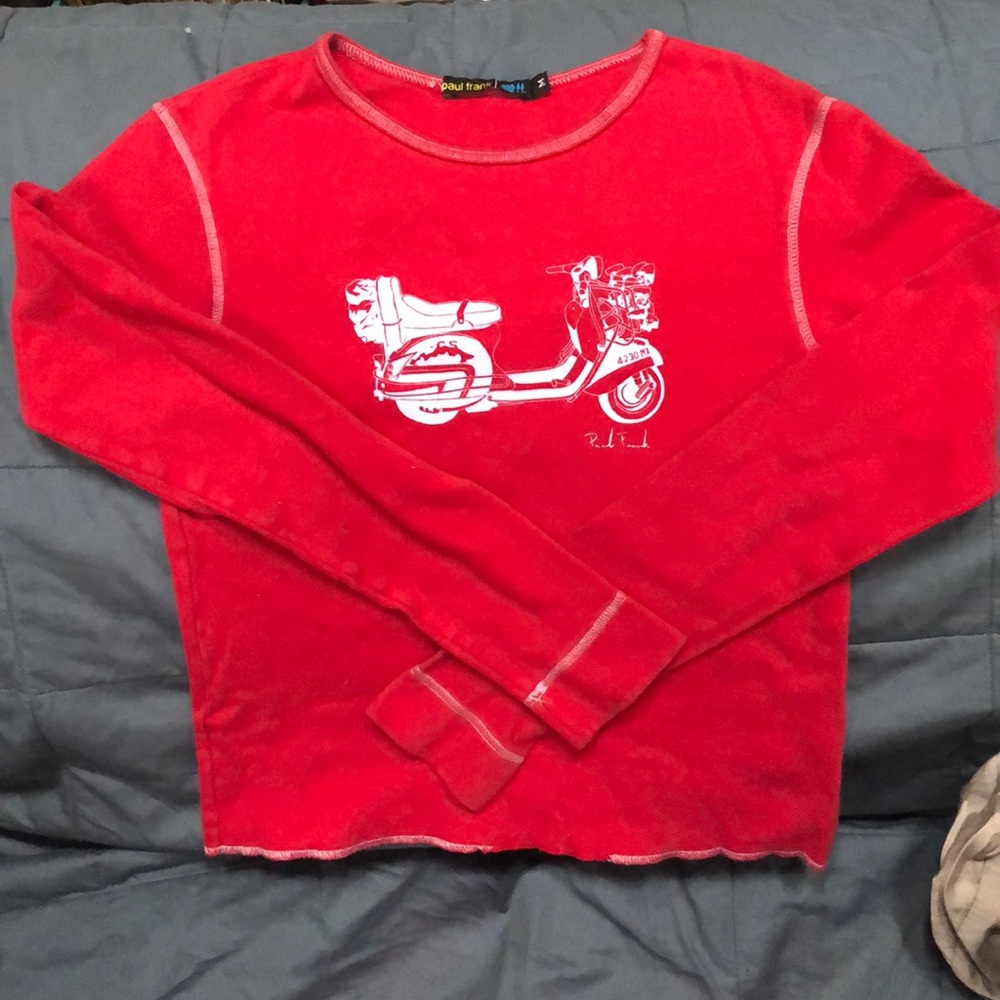 Red Paul Frank Shirt